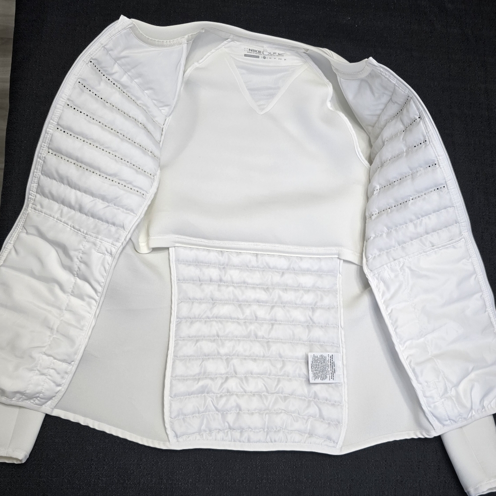 Nike Golf  Women's White Puffer Jacket - Picture 6 of 16